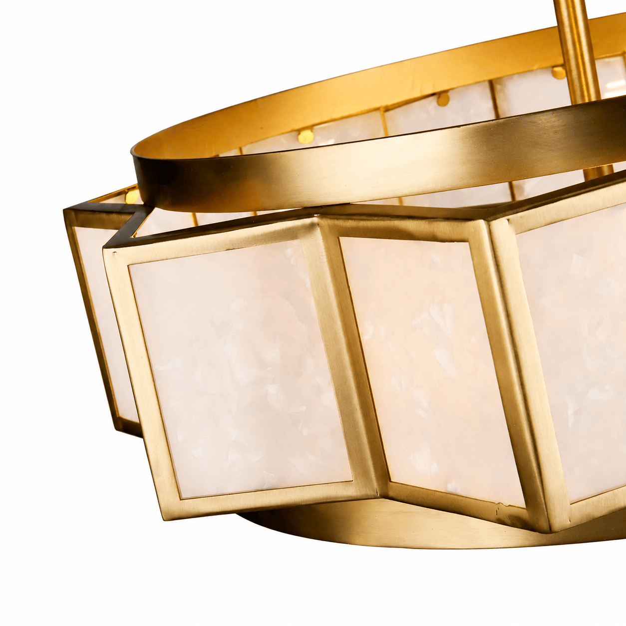 Lights  -  L&B 23012-450GO 3 Light Pendant Ceiling Light - Gold  -  60012040
