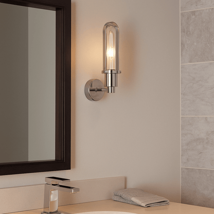 Lights  -  Turin Bathroom Wall Light - Chrome  -  60012046