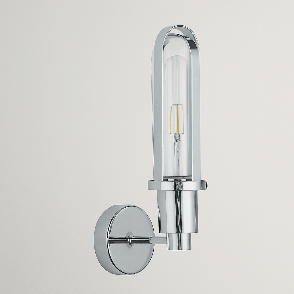 Lights  -  Turin Bathroom Wall Light - Chrome  -  60012046