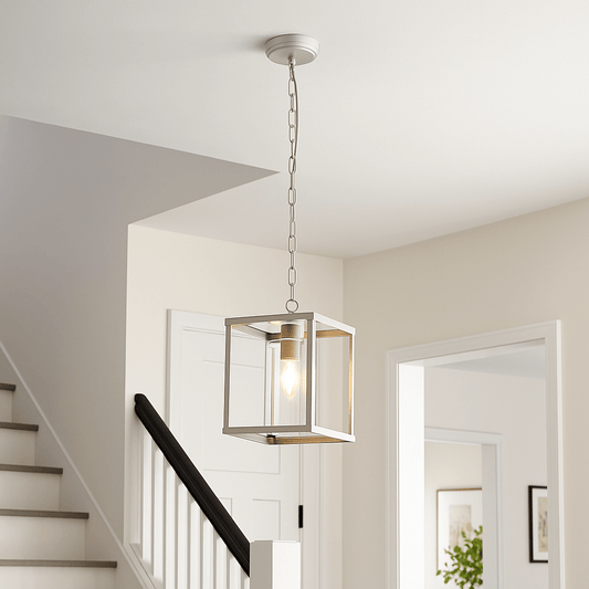 Lights  -  Bergamo Pendant Light - Satin Silver  -  60012047