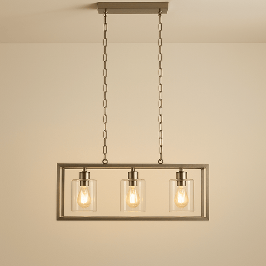 Lights  -  Bergamo 3 Light Ceiling Light  -  60012048