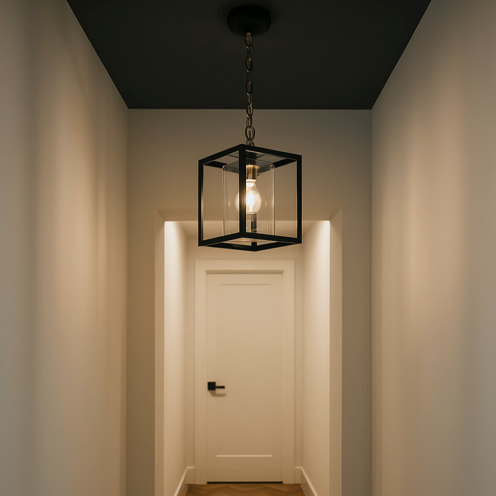 Lights  -  Bergamo Pendant Light - Black  -  60012050