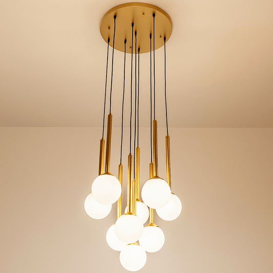 Lights  -  Florence 9 Light Ceiling Light  -  60012053