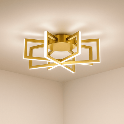 Lights  -  Como Flush Gold Light  -  60012058