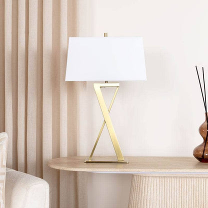 Lights  -  Brindisi Table Lamp - Satin Brass  -  60012068