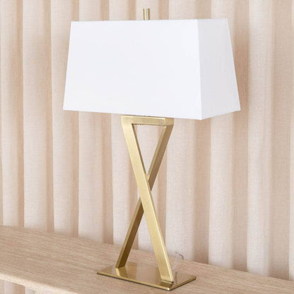Lights  -  Brindisi Table Lamp - Satin Brass  -  60012068