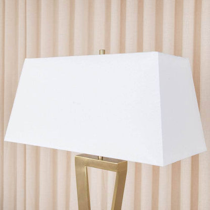 Lights  -  Brindisi Floor Lamp - Satin Brass  -  60012069