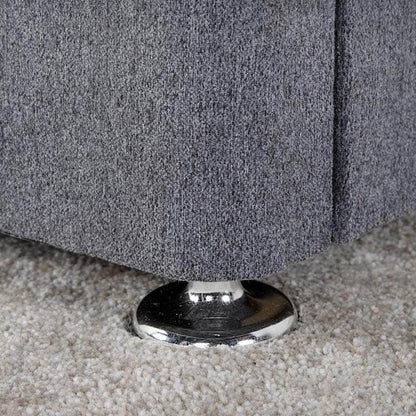  -  Outlet Diamond Single Divan Set - Titanium  -  60012102