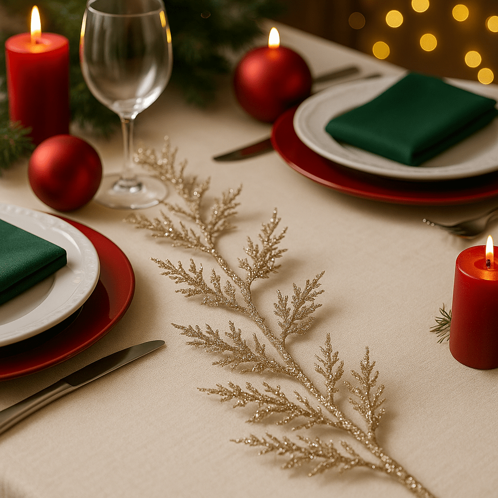 Christmas  -  Champagne Frost Garland - 140cm  -  60012228