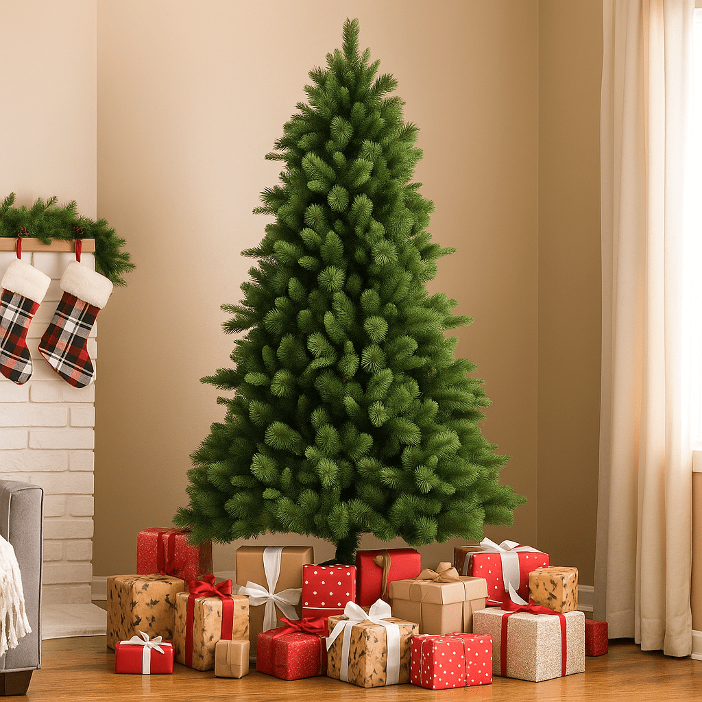 Christmas  -  Edmonton Spruce Christmas Tree - 7ft  -  60012254