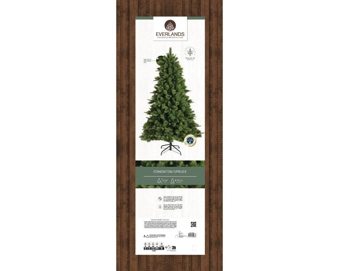 Christmas  -  Edmonton Spruce Christmas Tree - 7ft  -  60012254