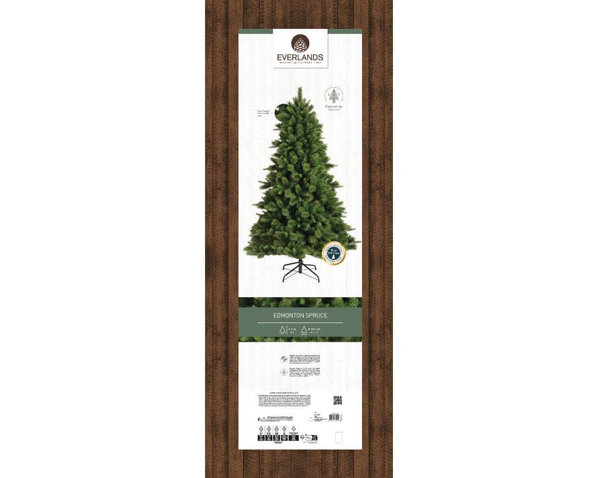 Christmas  -  Edmonton Spruce Christmas Tree - 8ft  -  60012255