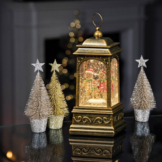 Christmas  -  Gingerbread Water Spinner - 21cm  -  60012278