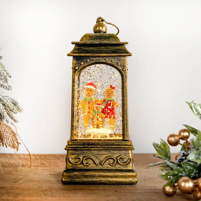 Christmas  -  Gingerbread Water Spinner - 21cm  -  60012278