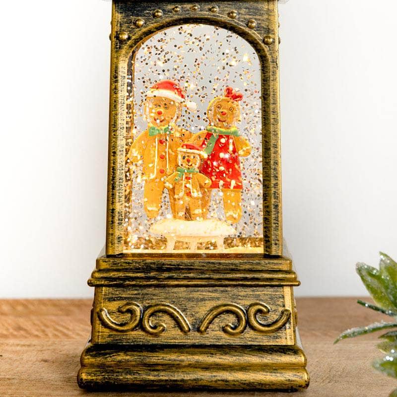 Christmas  -  Gingerbread Water Spinner - 21cm  -  60012278