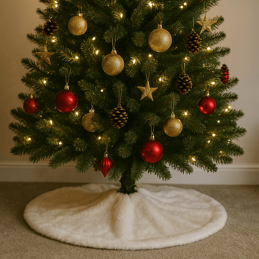 Christmas  -  Ivory Tree Skirt  -  60012290