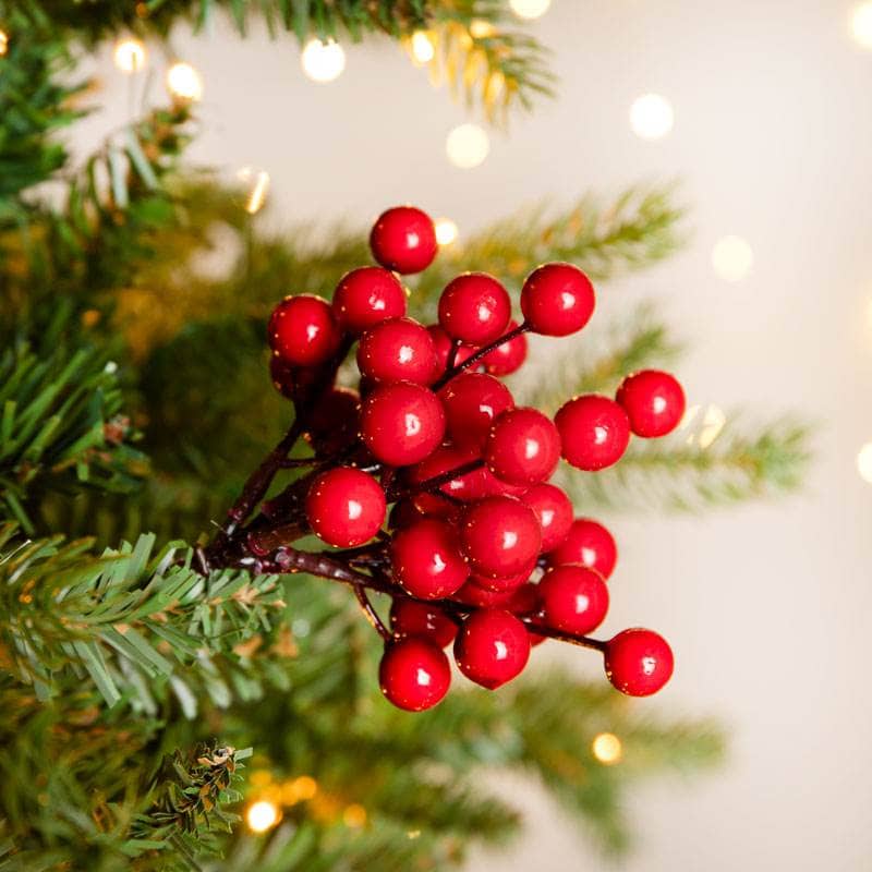 Christmas  -  Red Berry Pick - 18cm  -  60012338