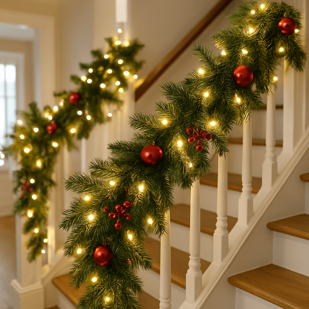 Christmas  -  1000 Compact Christmas Tree Lights with Timer - Warm White  -  60012395