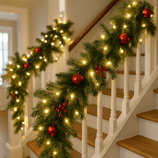 Christmas  -  1000 Compact Christmas Tree Lights with Timer - Warm White  -  60012395