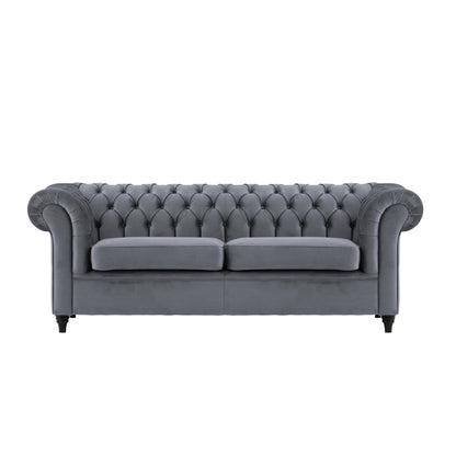  -  Outlet Canterbury 3 Seater Sofa - Grey  -  60012663