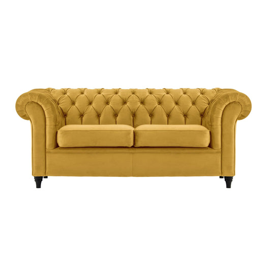 -  Outlet Canterbury 2 Seater Sofa - Mustard  -  60012672