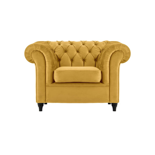  -  Canterbury Armchair - Mustard  -  60012673
