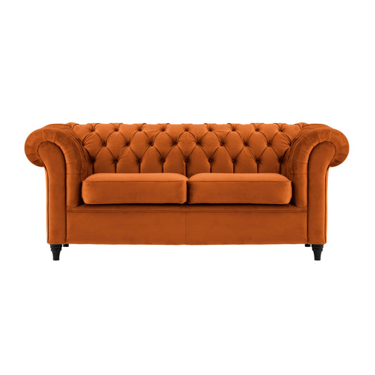  -  Outlet Canterbury 2 Seater Sofa - Rust  -  60012809