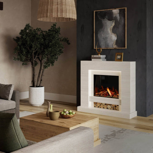Fireplaces  -  Bespoke Fireplaces Aspen Marble 700 S Suite  - 