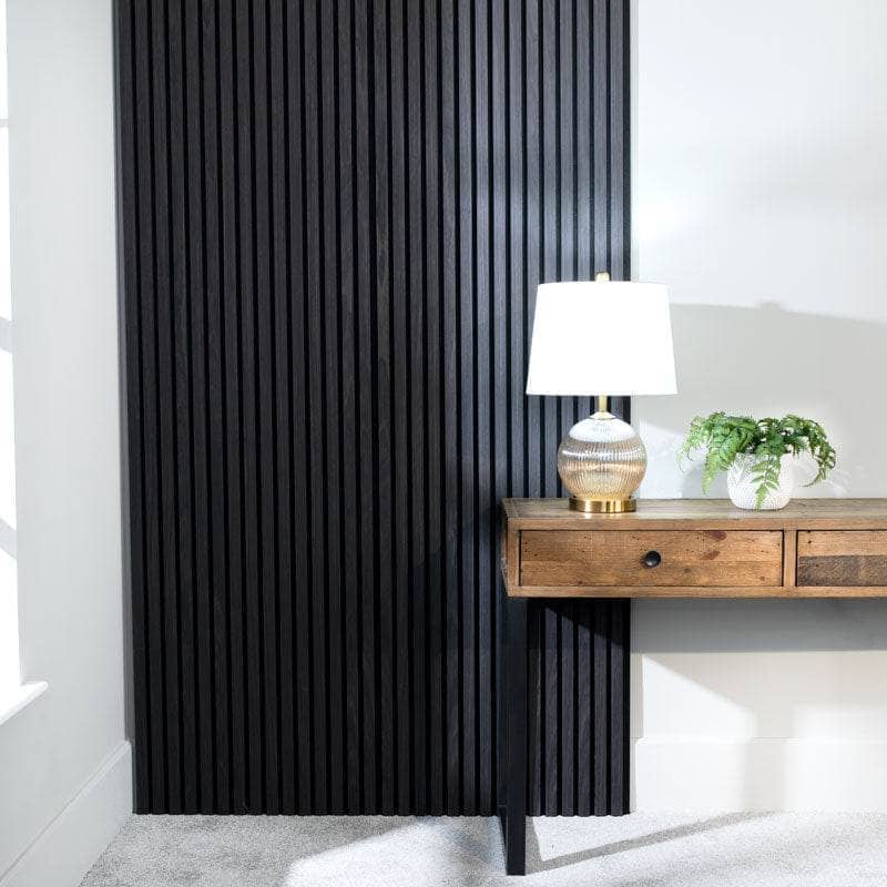 Wall Panelling  -  Acoustic Wall Panel - Black Oak  -  60369699