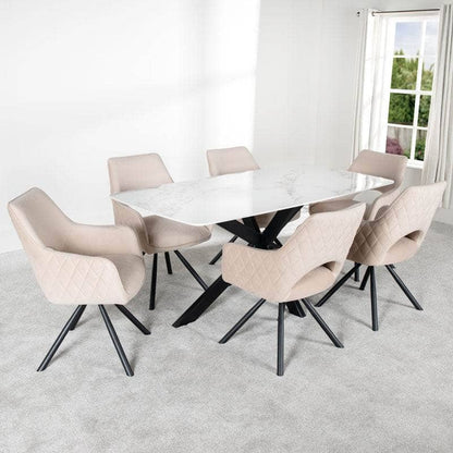 Furniture  -  Paris Dining Table & 6 Chairs  -  60013561