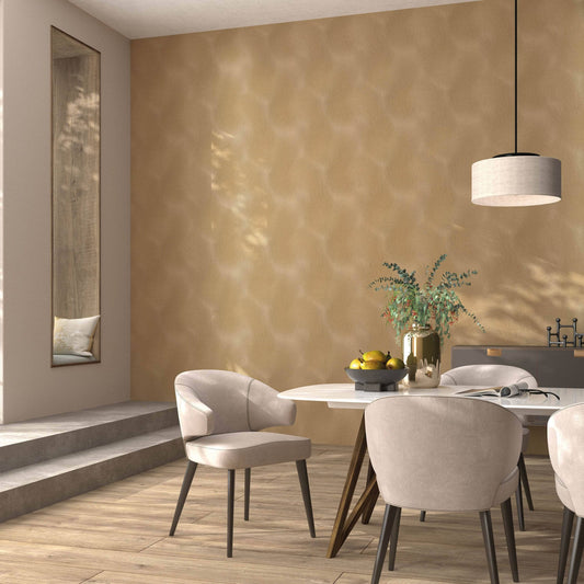 Wallpaper  -  Erismann B46 Graphic Gold Wallpaper - 10403-30  -  60013647