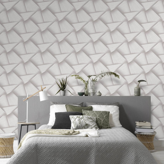 Wallpaper  -  Erismann B46 Graphic Creme Wallpaper - 10401-37  -  60013653