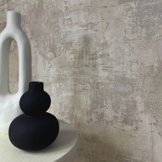 Wallpaper  -  Belgravia Plaster Beige Wallpaper - 9022  -  60013686