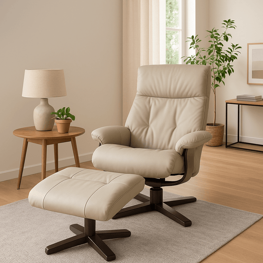 Furniture  -  Salzburg Chair & Stool - Mushroom  -  60013909