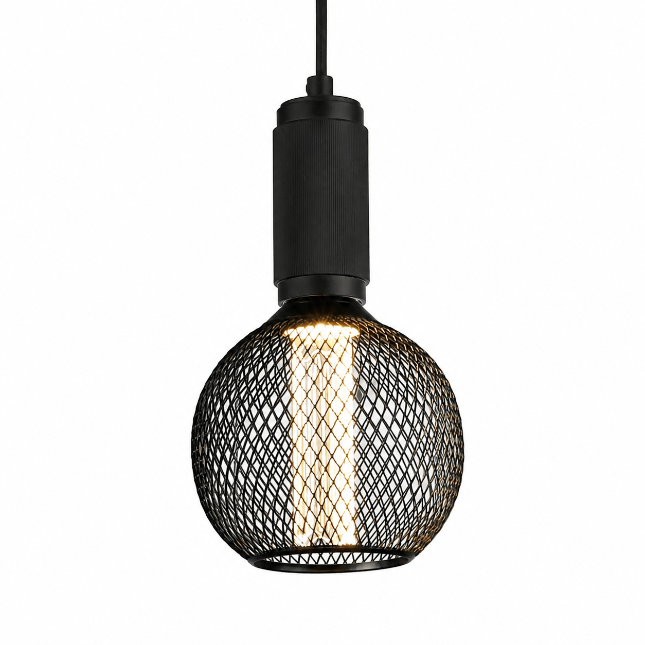 Lights  -  26003BK LED Mesh Ceiling Light - Black  -  60014276