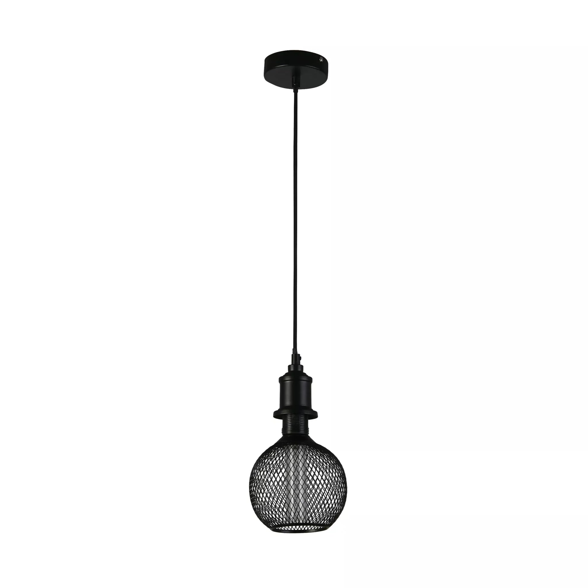 Lights  -  26003BK LED Mesh Ceiling Light - Black  -  60014276