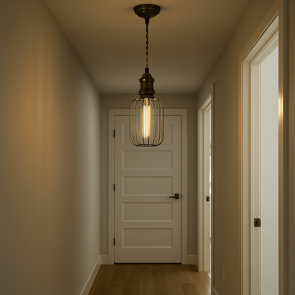 Lights  -  LED Drum Cage Ceiling Light  -  60014297