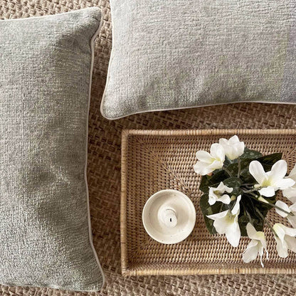 Homeware  -  Wave Cushion - Grey  -  60014384