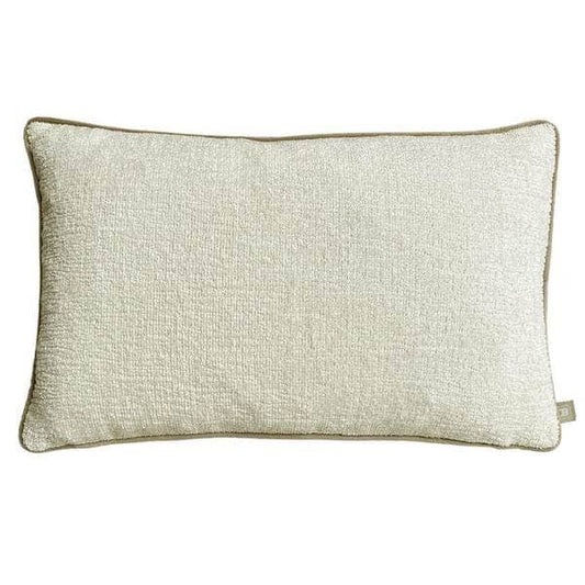Homeware  -  Belgravia Wave Chenille Cushion Cream - 50 x 30cm  -  60014387