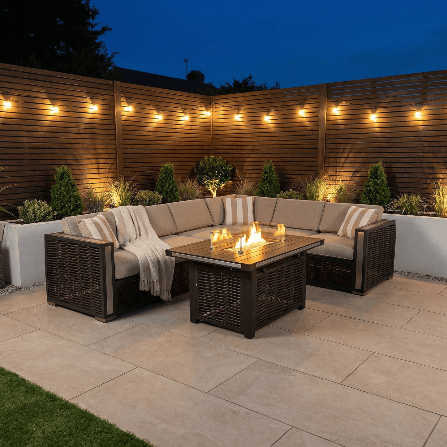 Gardening  -  Kokomo 6 Seater Corner Set  -  60014432