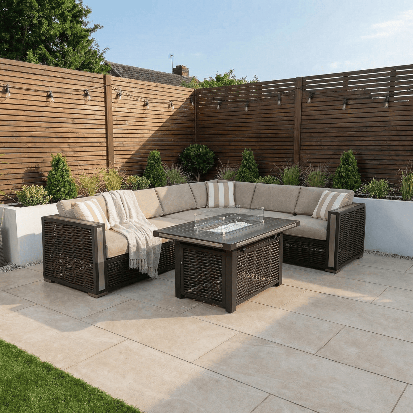 Gardening  -  Kokomo 6 Seater Corner Set  -  60014432