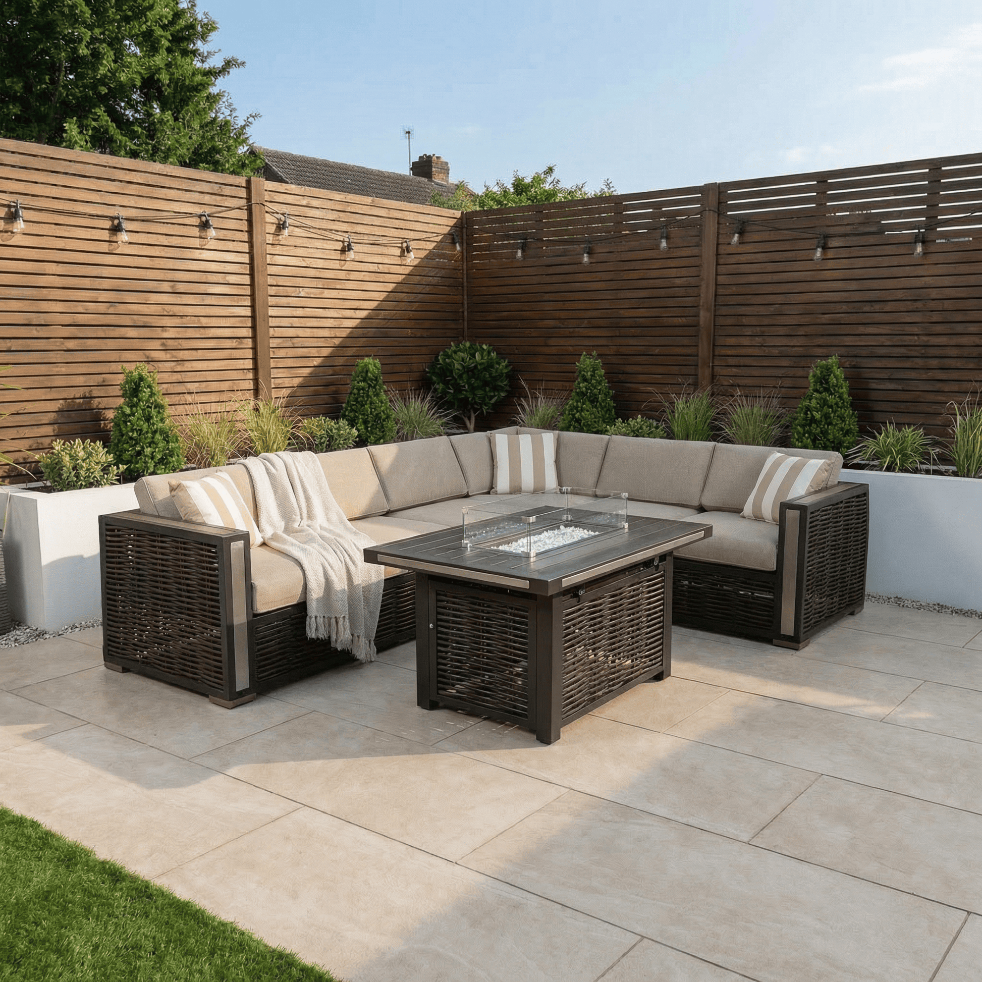 Gardening  -  Kokomo 6 Seater Corner Set  -  60014432