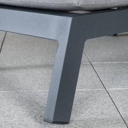 Gardening  -  Weatherking Ascot Sunlounger & Side Table  -  60014502