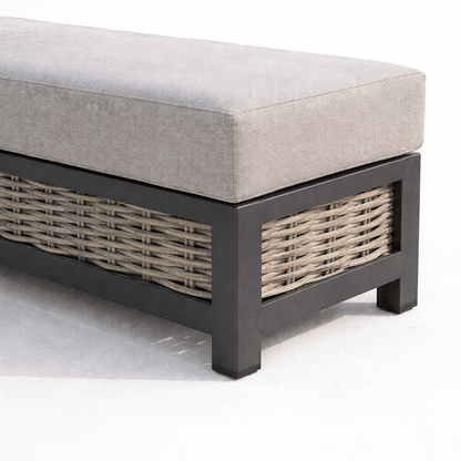 Gardening  -  Ascot Corner Rise & Fall Bench Set - Grey  -  60485959