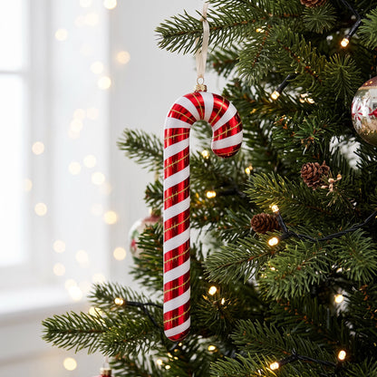 Christmas  -  Red and Gold Candy Cane - 30cm  -  60039441