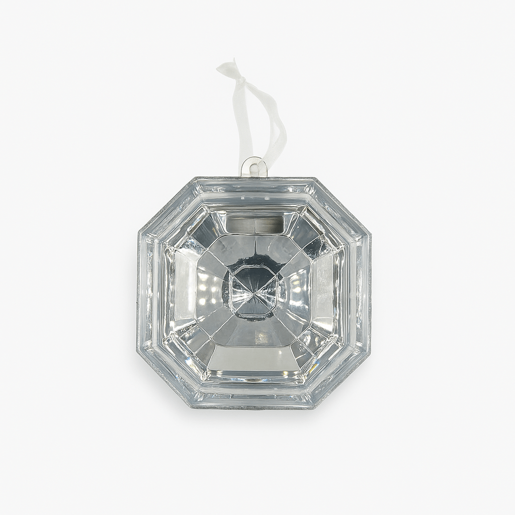 Christmas  -  Square Silver Box Jewel - 15.5cm  -  60039446