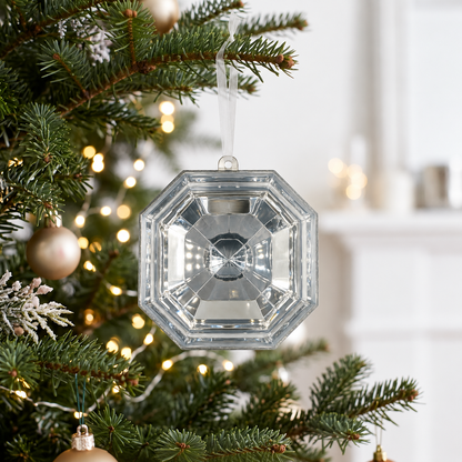 Square Silver Box Jewel - 15.5cm