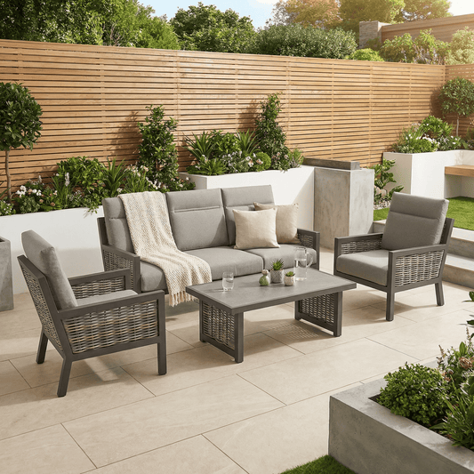 Gardening  -  Ascot Lounge Set - Grey  -  60064271