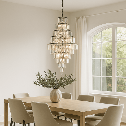 Lights  -  Berlin 13 Light Pendant Light - Black  -  60115409