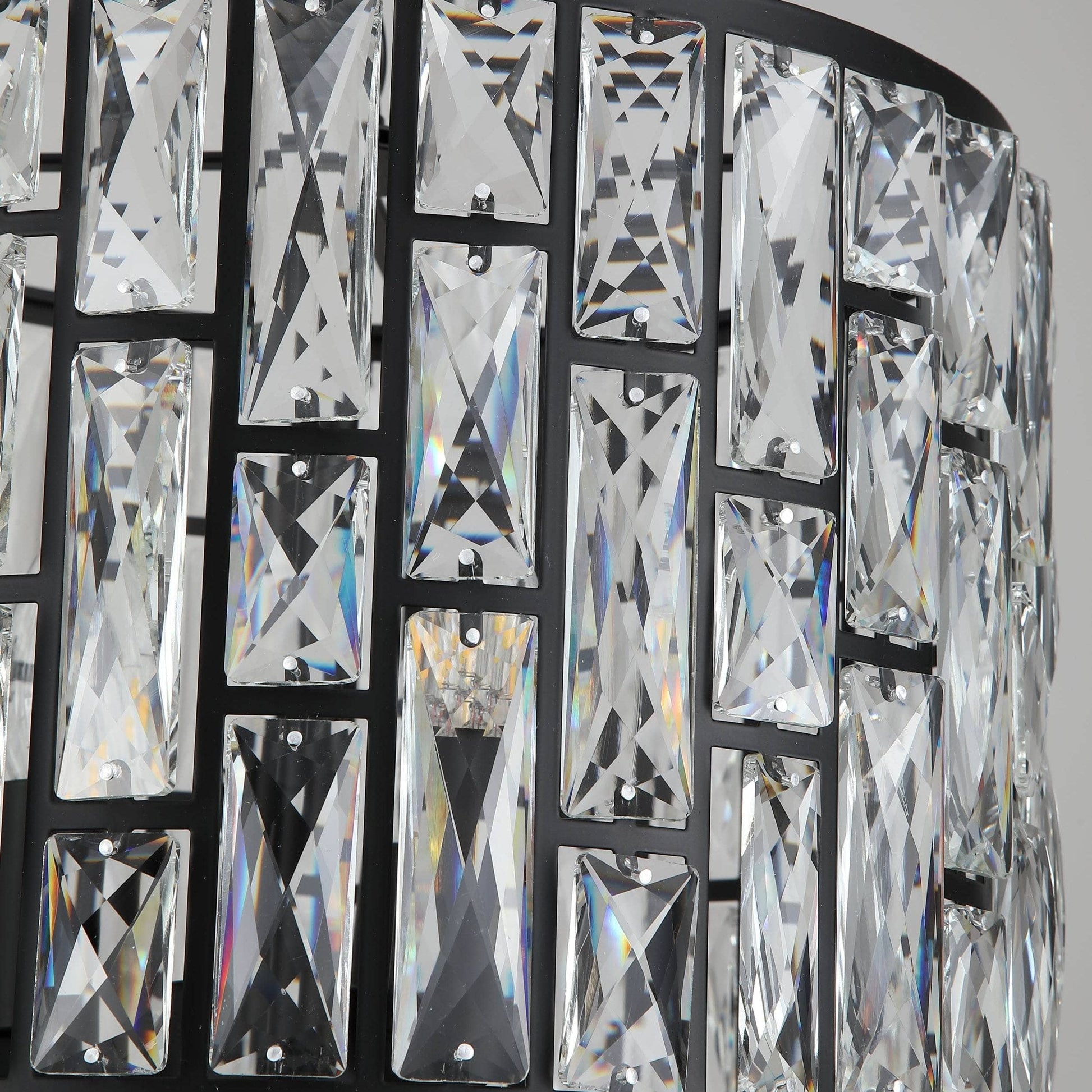 Lights  -  Munich 3 Light Pendant Ceiling Light - Black  -  60115412